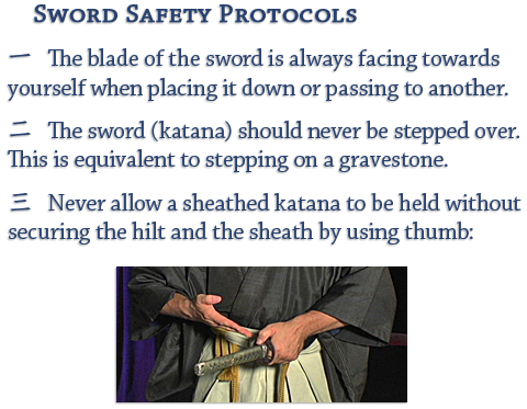 Sword Safety Lesson Katana Knot